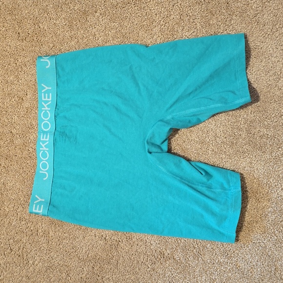 🍆Jockey Sport Silver Cotton Stretch 9" Long Leg Boxer Brief🍆 - Picture 7 of 9